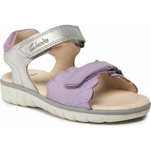 Sandály Clarks Roam Wing K 261661736 S Lilac Combi