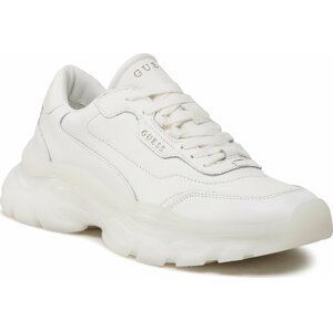 Sneakersy Guess Massel FL7MSS LEA12 WHITE