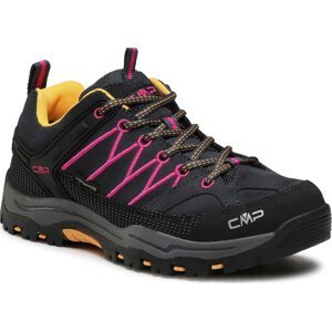 Trekingová obuv CMP Kids Rigel Low Trekking Shoes Wp 3Q13244J Antracite/Bouganville 54UE