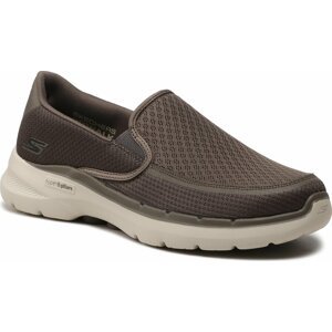 Polobotky Skechers Go Walk 6 216200/TPE Taupe