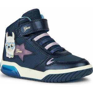 Sneakersy Geox J Inek Girl J36ASC 0CENF C4215 M Navy/Lilac