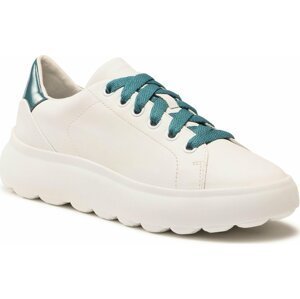 Sneakersy Geox D Spherica Ec4.1 D35TCB 08502 C1392 White/Octane