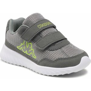 Sneakersy Kappa 260647K Grey/Lime 1633