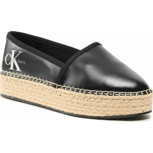 Espadrilky Calvin Klein Jeans Espadrille Flatform Ny Pearl YW0YW01241 Black BEH