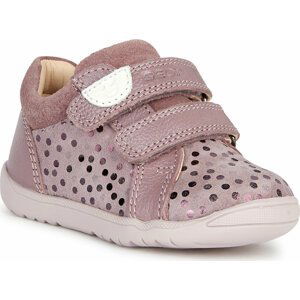 Sneakersy Geox B Macchia Girl B164PA 00744 C8006 Dk Pink