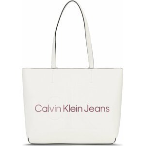 Kabelka Calvin Klein Jeans Sculpted Shopper29 Mono K60K610276 Ivory YBI