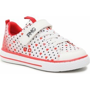 Sneakersy Primigi 3952000 S White-Red