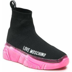 Sneakersy LOVE MOSCHINO JA15463G1GIZC00A Nero/Fuxia