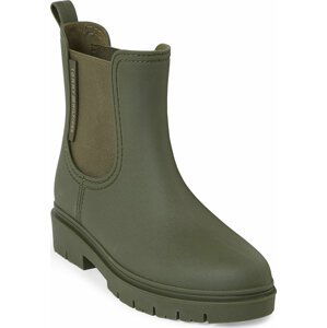 Holínky Tommy Hilfiger Essential Tommy Rainbootie FW0FW07471 Army Green RBN