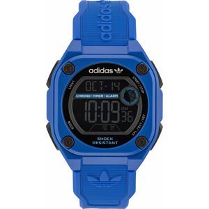 Hodinky adidas Originals City Tech Two Watch AOST23061 Blue