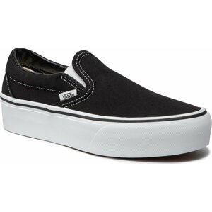 Tenisky Vans Classic Slip-On P VN00018EBLK Černá