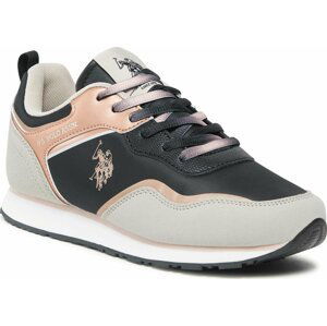 Sneakersy U.S. Polo Assn. NOBIK010B Blk-Bei01