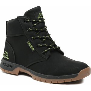 Kotníková obuv Kappa 260327T Black/Lime 1133