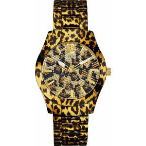 Hodinky Guess Leopard GW0450L1 Hnědá