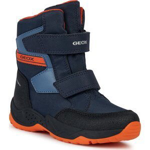 Sněhule Geox J Sentiero Boy B Abx J36FSA 0FUCE C0820 M Navy/Orange