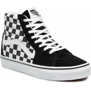Sneakersy Vans Sk8-Hi VN0A32QGHRK1 (Checkerboard) Blk/Tr Wht