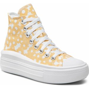 Plátěnky Converse Ctas Mowe Hi A01194C Cyber Mango/White/White