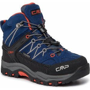 Trekingová obuv CMP Kids Rigel Mid Trekking Shoes Wp 3Q12944 Marine/Tango 05MD