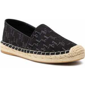 Espadrilky KARL LAGERFELD KL80112 Black Canvas