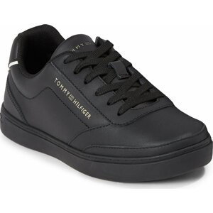 Sneakersy Tommy Hilfiger Th Elevated Classic Sneaker FW0FW07567 Black BDS