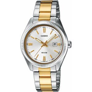 Hodinky Casio LTP-1302PSG-7AVEG Silver/Gold