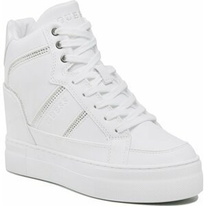 Sneakersy Guess Giala FL5ALA ELE12 WHITE