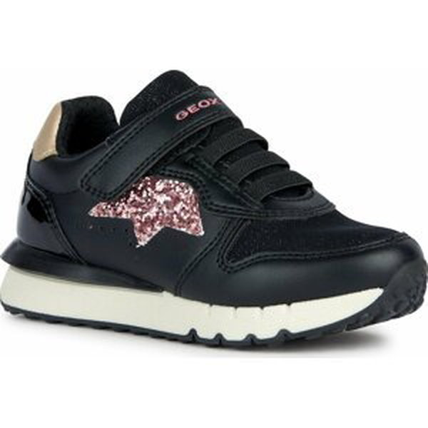 Sneakersy Geox J Fastics Girl J35GZC 054AS C9231 D Black/Dk Pink