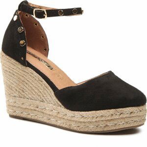 Espadrilky CAFèNOIR C1XA9910 Nero N001