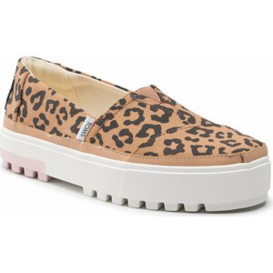 Polobotky Toms Alpargata Lug 10017833 Toffe Leopard