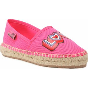 Espadrilky LOVE MOSCHINO JA10192G0EJI0604 Fuxia