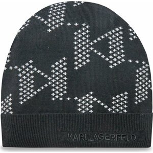 Čepice KARL LAGERFELD 226M3419 Blck/Wht 998