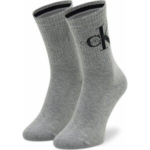 Dámské klasické ponožky Calvin Klein Jeans 701218750 Light Grey Melange 005