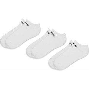 Sada 3 párů dámských nízkých ponožek Vans Classic Kick VN000XSXWHT White