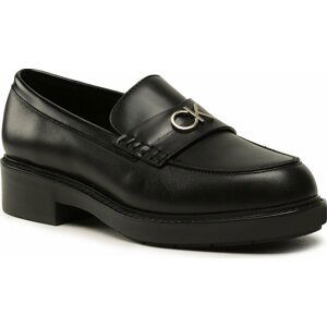 Loafersy Calvin Klein Rubber Sole W/Hw HW0HW01726 Ck Black BEH