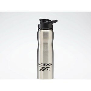 Láhev na vodu Reebok Training Supply Metal Water Bottle 800 mL GK4296 silver met.