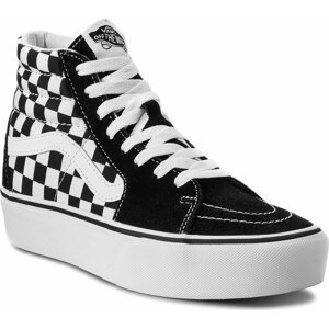 Sneakersy Vans Sk8-Hi Platform 2 VN0A3TKNQXH Checkboard/True White