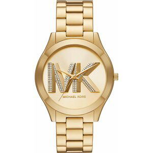 Hodinky Michael Kors Slim Runway MK4732 Gold/Gold