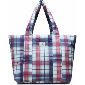 Kabelka Tommy Jeans Tjw Hype Cons Travel Tote Tartan AW0AW14428 0GY