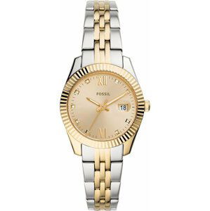 Hodinky Fossil Scarlette Mini ES4949 Silver/Gold