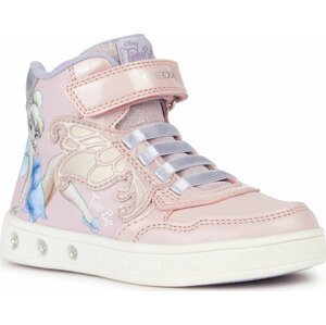 Sneakersy Geox J Skylin Girl J368WE 0ANKN C8842 S Pink/Lilac