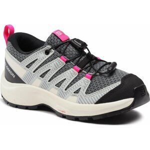 Trekingová obuv Salomon Xa Pro V8 L47289100 Quiet Shade/Pearl Blue/Pink Glo