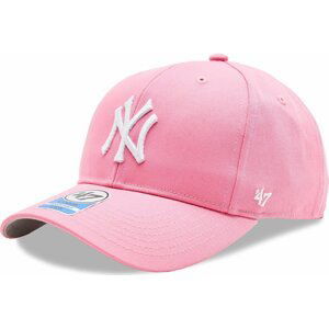 Kšiltovka 47 Brand MLB New York Yankees Raised Basic '47 MVP B-RAC17CTP-RSA Rose