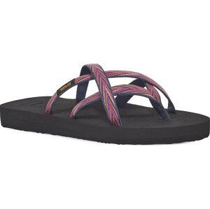 Nazouváky Teva Olowahu 6840 Palms indigo/ rose violet