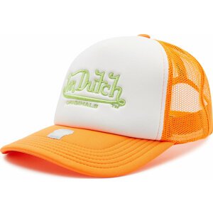 Kšiltovka Von Dutch Trucker Atlanta 7030140 Oranžová