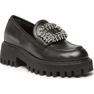 Loafersy Loriblu 3I4SL124 7549 Nero/Montone Nero