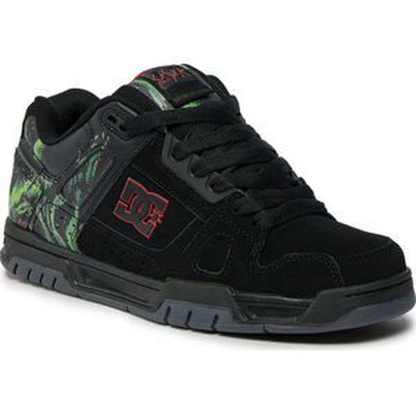 Sneakersy DC Slayer Stag ADYS100826 Black/Green/Black XKGK