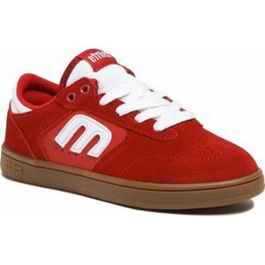 Sneakersy Etnies Kids Windrow 4301000146 Red/White/Gum