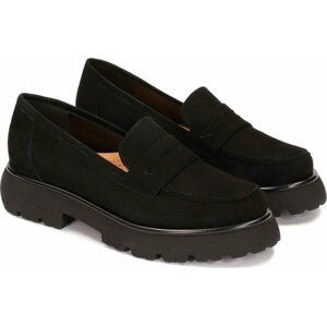 Loafersy Kazar Lydie 83942-02-00 Czarny