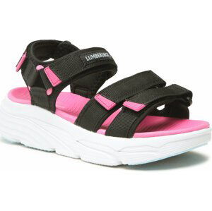 Boty Lumberjack SANDAL BLACK/FUXIA