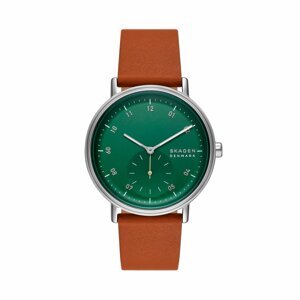 Hodinky Skagen Kuppel SKW6905 Green/Brown